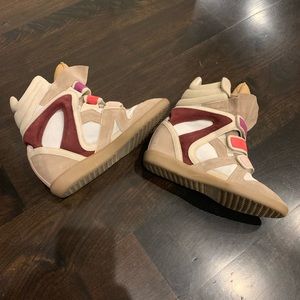 Isabel Marant Bekett Wedge Sneakers